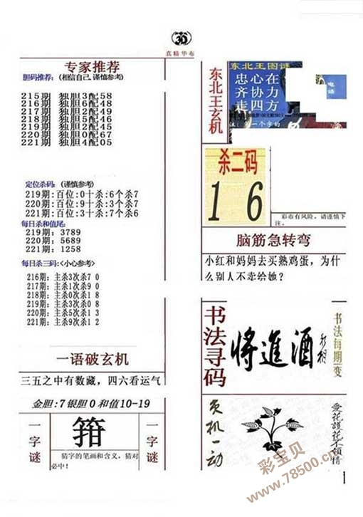 彩票3D字谜图解，揭秘背后的智慧与乐趣