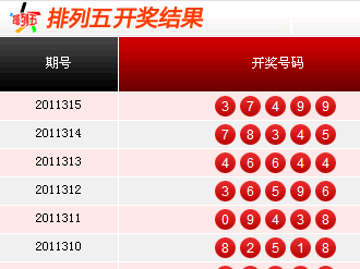 今日排列五，揭秘开奖号码的奥秘
