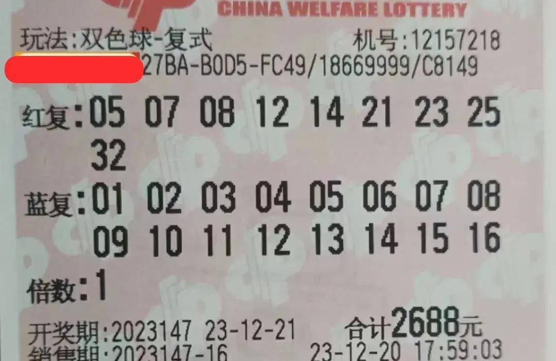 最新双色球晒票，揭秘幸运背后的数字魔法