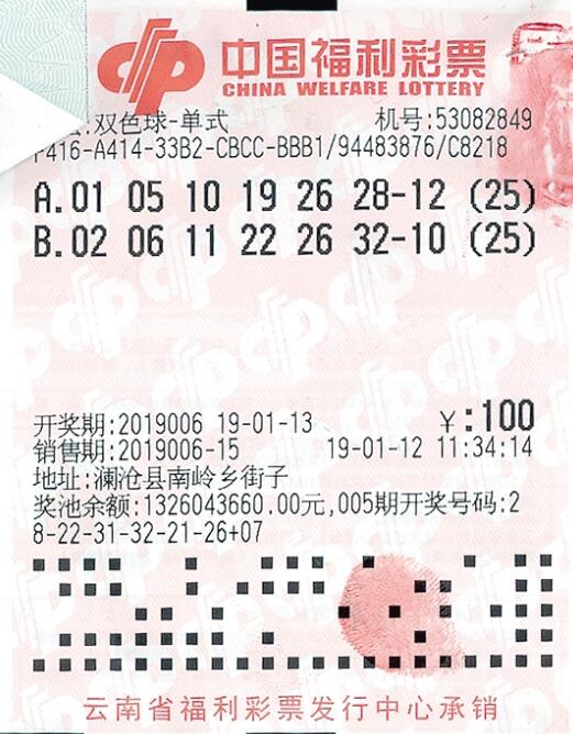 2019年双色球回顾，揭秘第43期开奖结果与历史意义