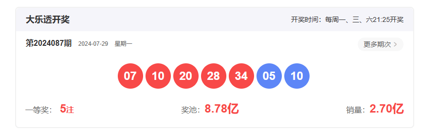 探索大乐透