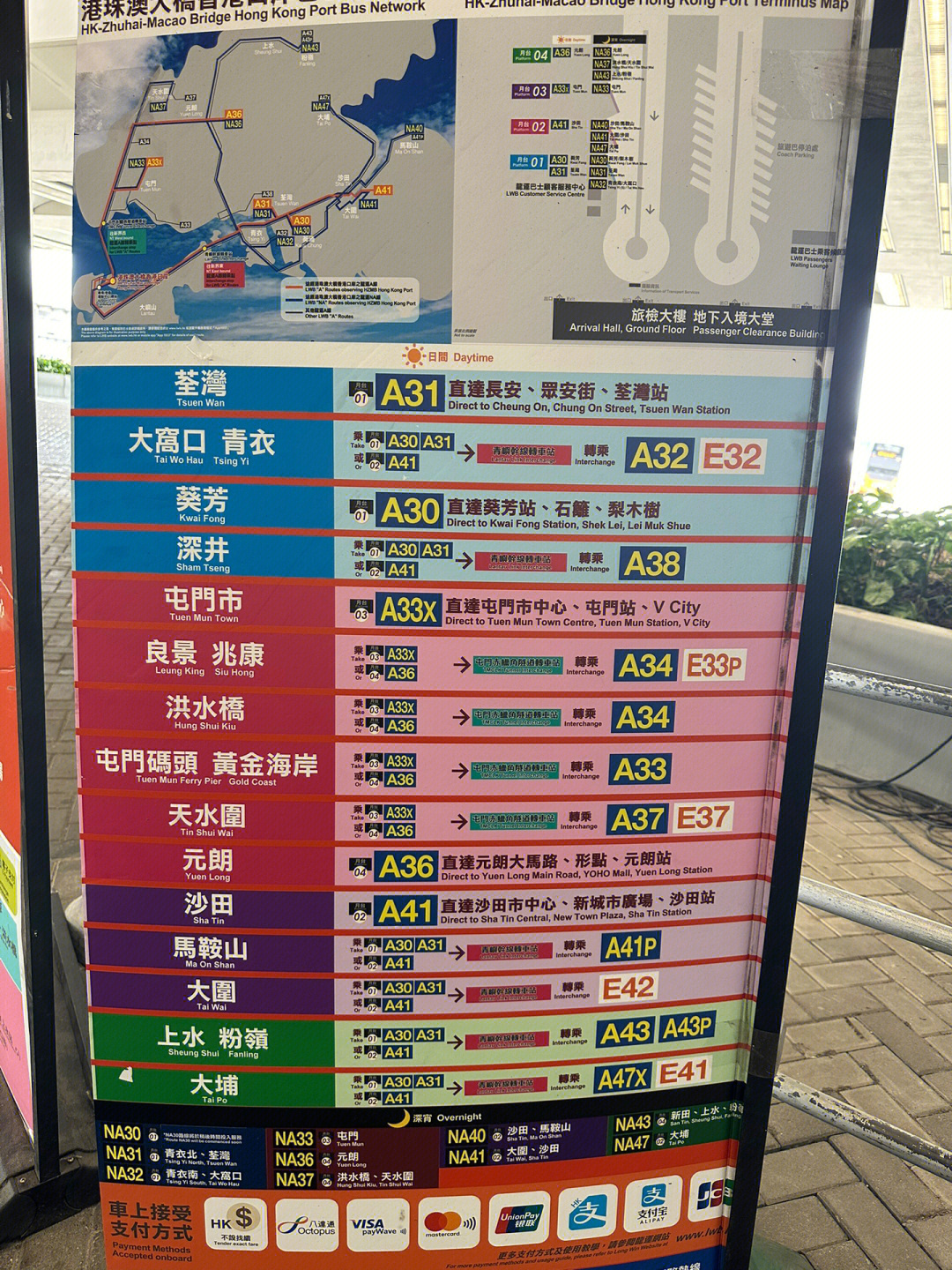 探索香港68A巴士路线，最新版查询表详解香港68a巴士路线图